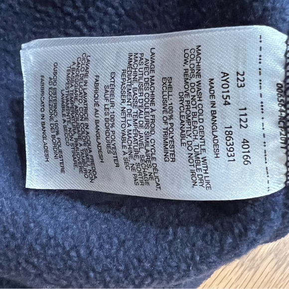 Blue Columbia fleece pullover - Picture 5 of 6